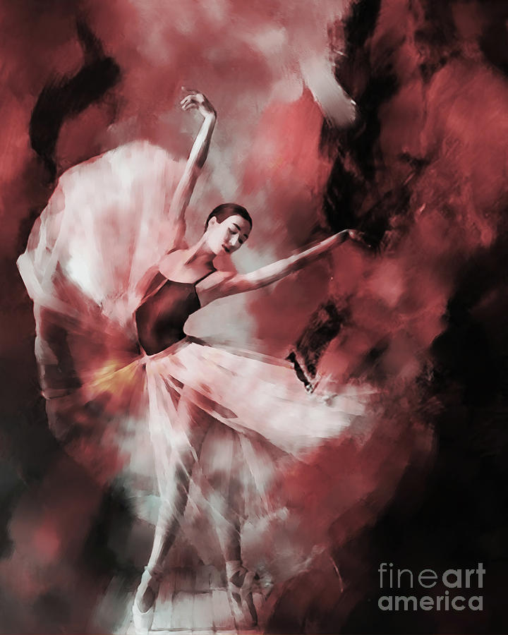 Ballet Dance 3323 Painting by Gull G - Fine Art America