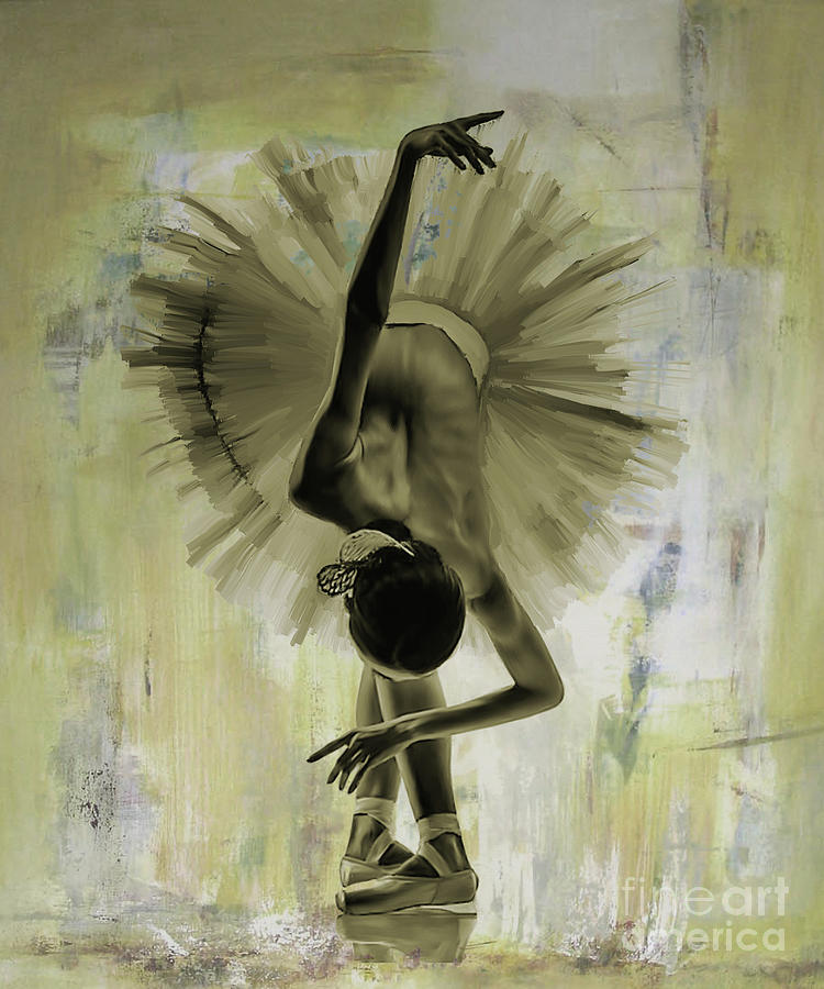 Ballet Dance 67YH Painting by Gull G