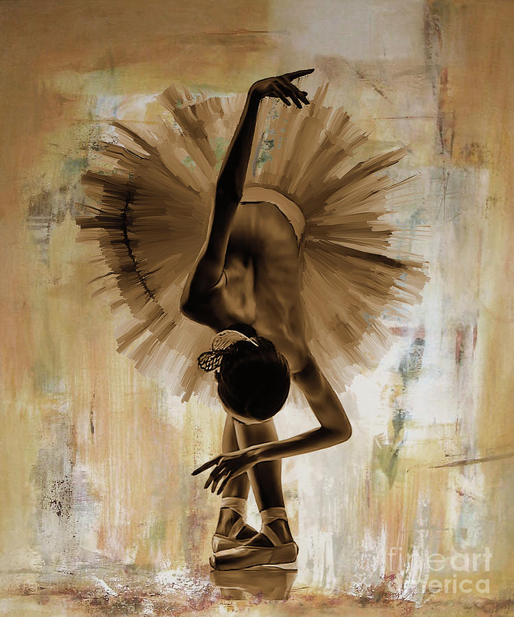 Ballet Dance 67YU Painting by Gull G