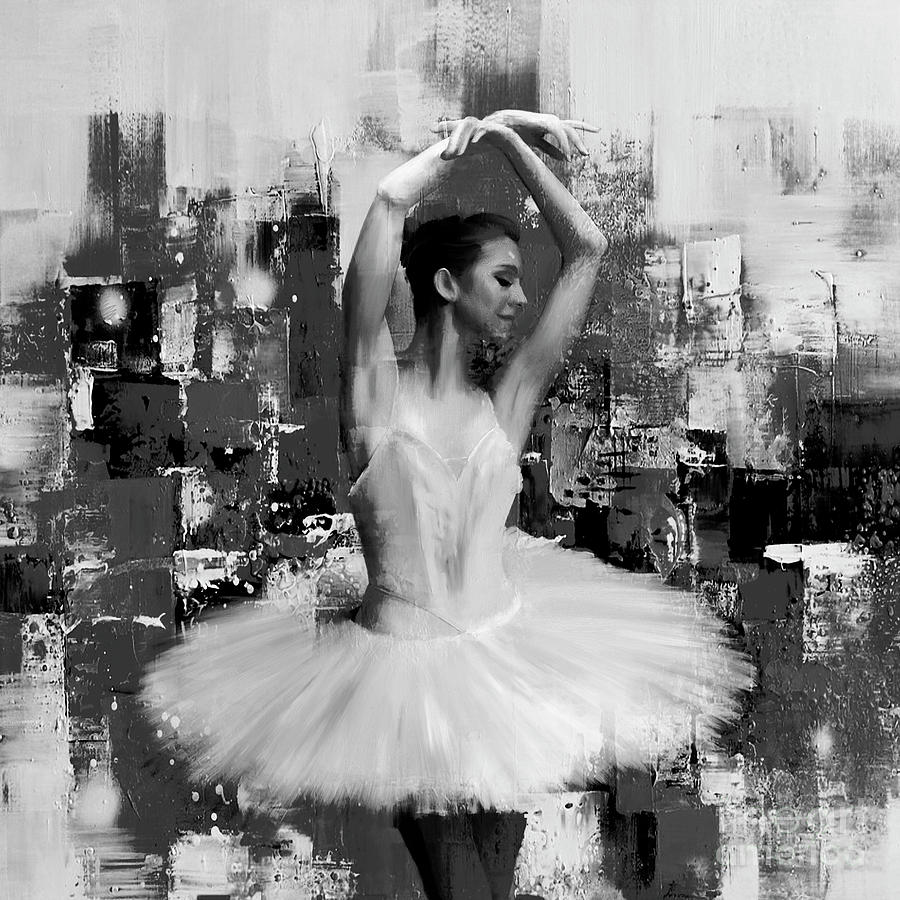 Ballet dancer BBh7 Painting by Gull G