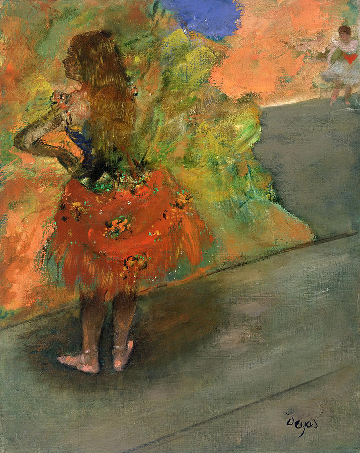 Ballet Dancer Painting by Edgar Degas