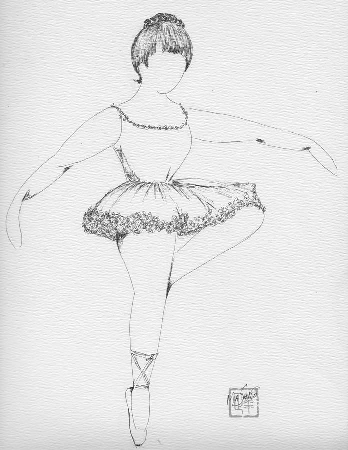 Ballet Dancer Drawing