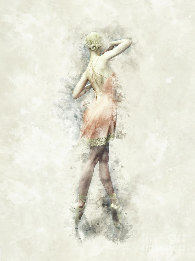 Ballet Dancer Digital Art by Shanina Conway