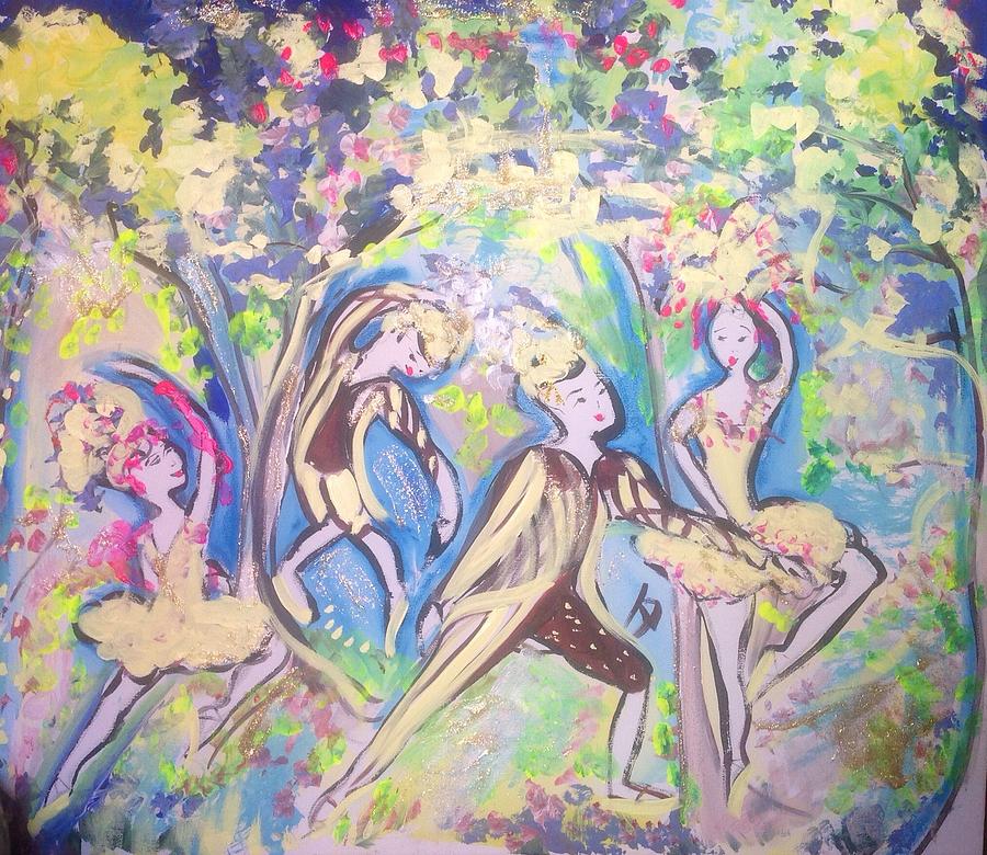  Ballet Encore Painting by Judith Desrosiers