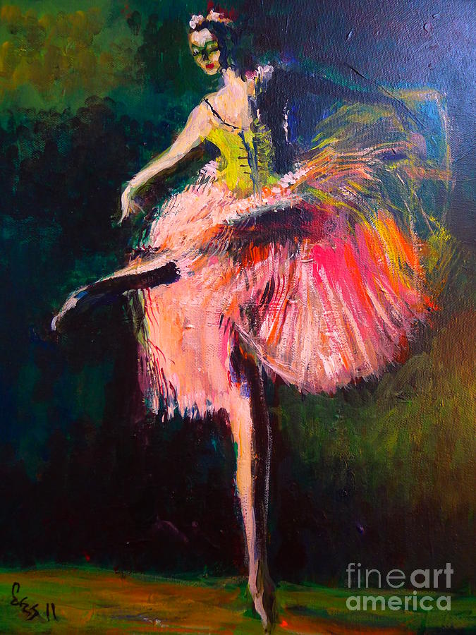 Ballet Heat Painting by Les Smith - Fine Art America