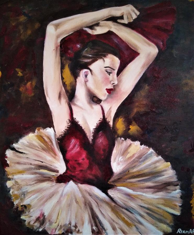 Ballet Painting by Reem Abou ali - Fine Art America