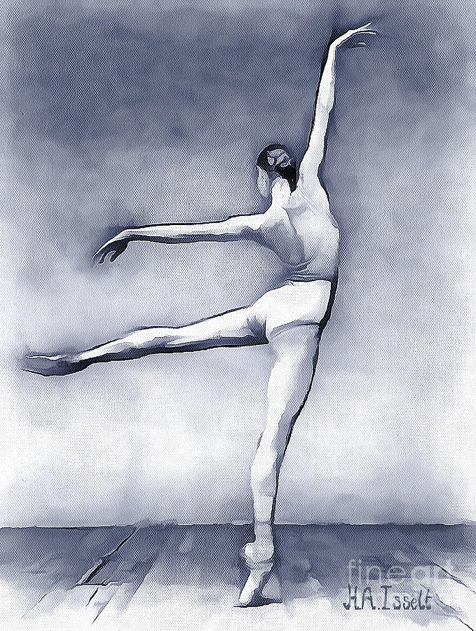 Ballet Rehearsal Digital Art by Humphrey Isselt