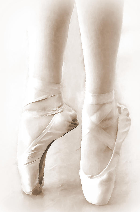 Ballet Shoes Photograph by Bill Howard