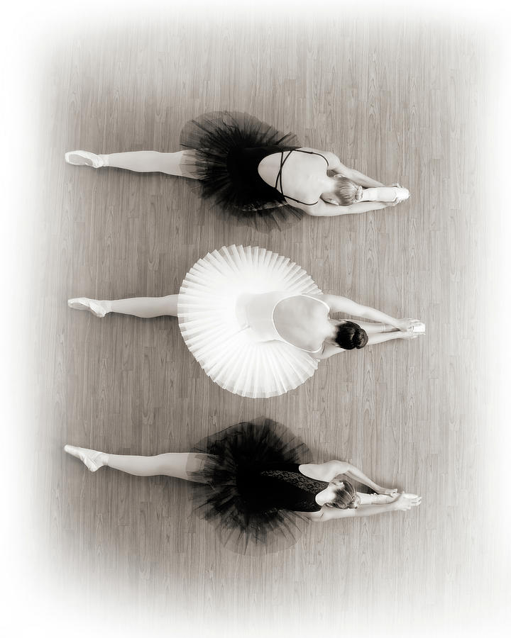 Ballet Stretch Photograph by Steve Lucas