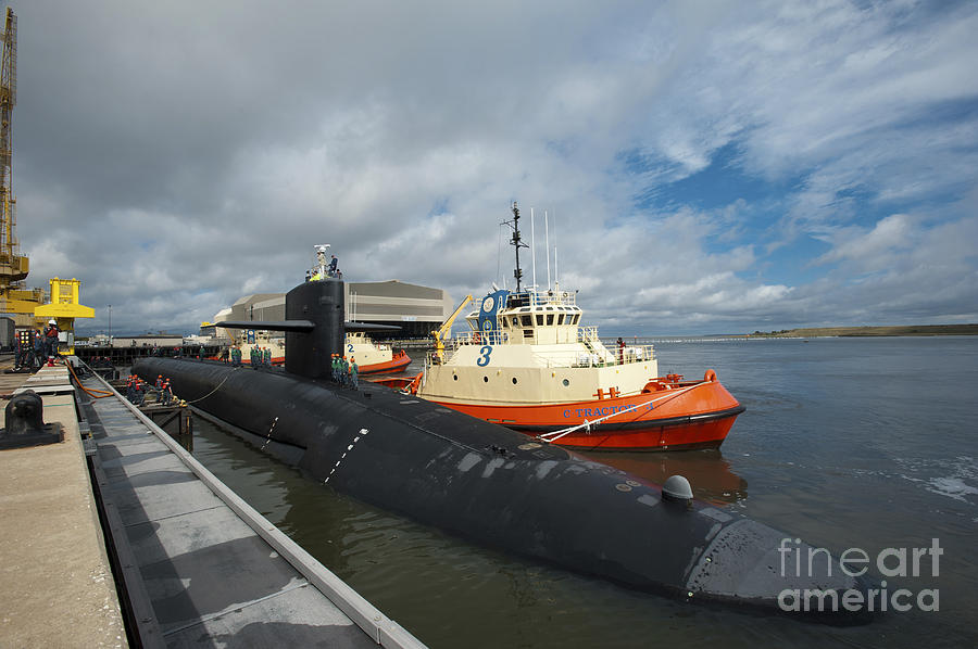 Ballistic Missile Submarine Uss Photograph by Stocktrek Images