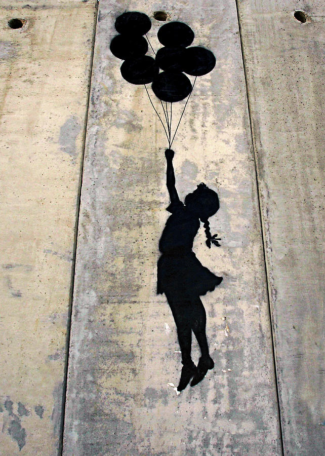 Ballons Girl Photograph by Munir Alawi