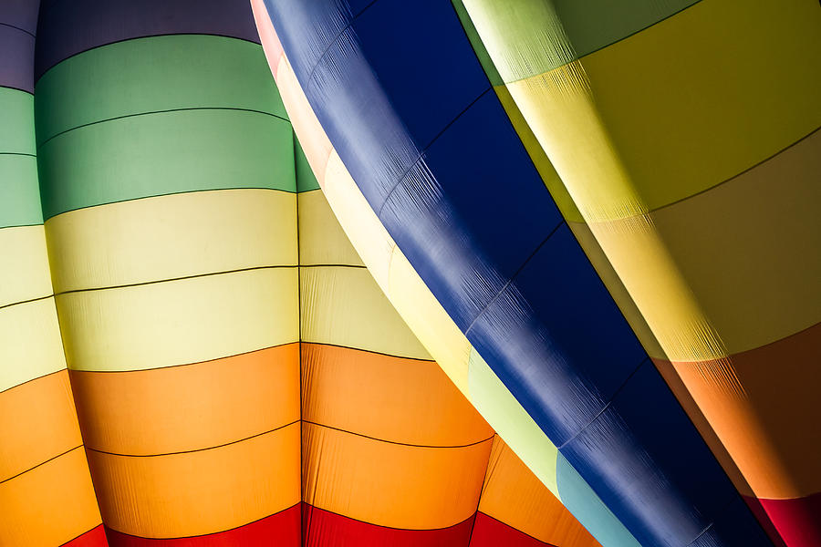 Balloon Colors - Horizontal Photograph by Ron Pate
