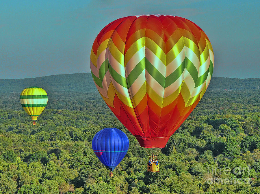 Balloon Fantasy 9 Photograph by Allen Beatty