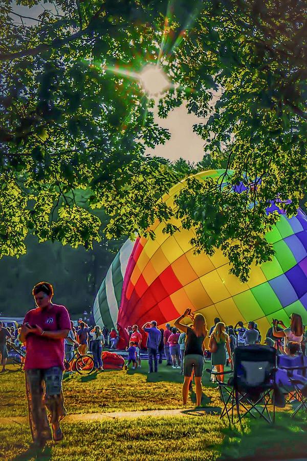 Balloon Fest Spirit Photograph by Kendall McKernon