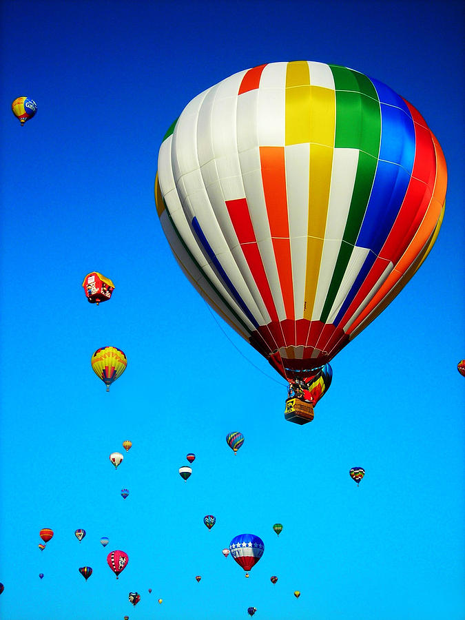 Balloon Festival Photograph by Juergen Weiss