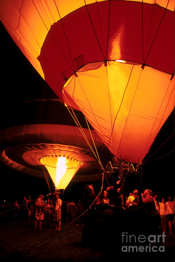 Balloon Glow Photograph