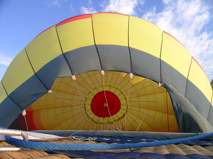 Balloon Inflation Photograph by Jim DeLillo
