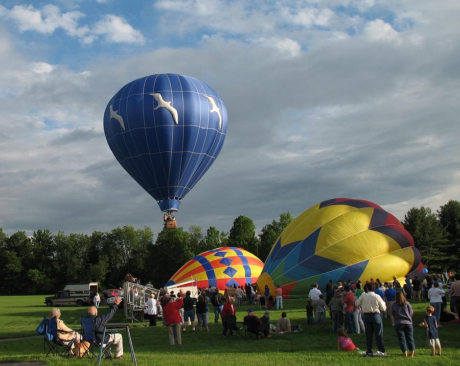 Balloon Launch Photograph by Ed Smith