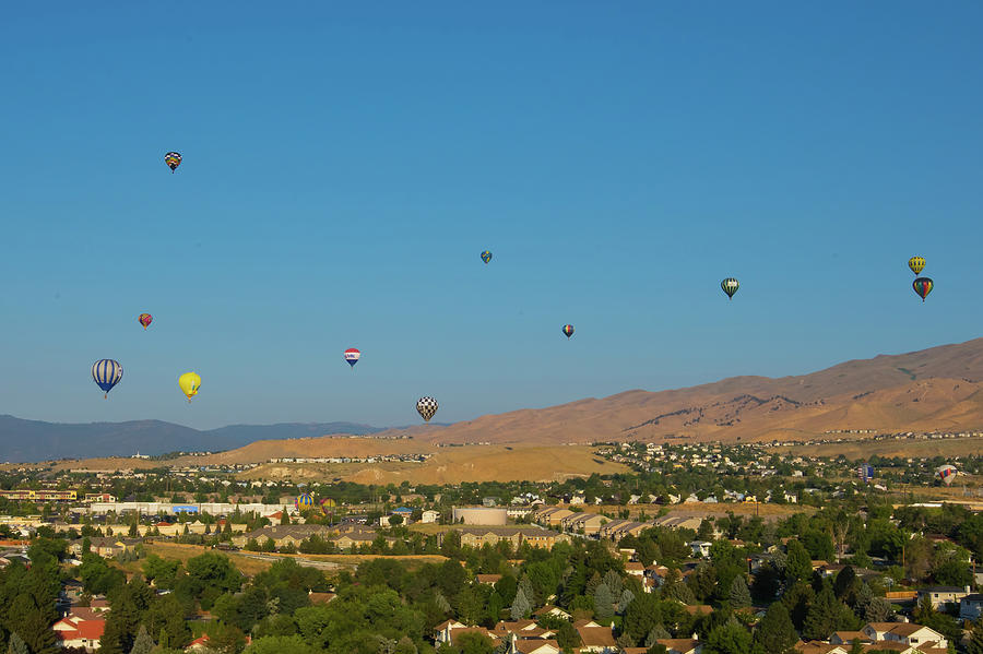 Balloon Madness Photograph by Ao Images - Pixels