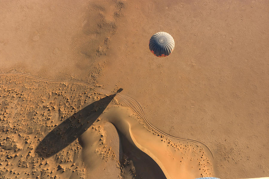 Balloon Over the Dunes 3 Photograph by Rich Isaacman