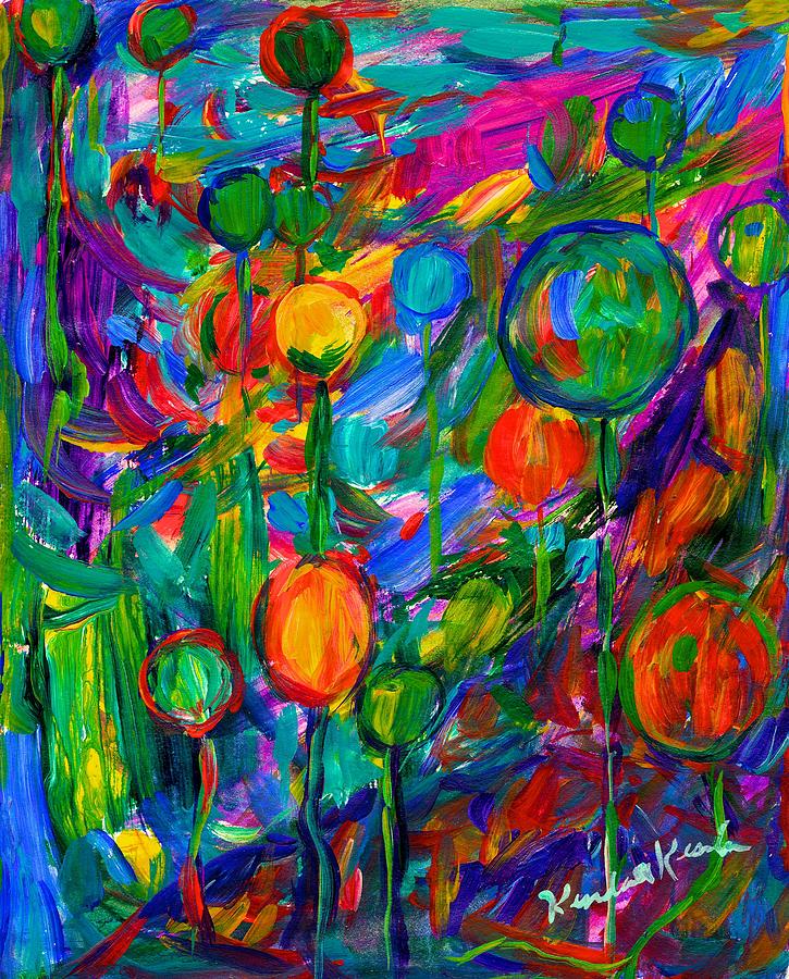Balloon Ride Painting by Kendall Kessler