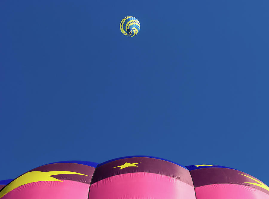 Balloon Rise Photograph by Joseph Smith