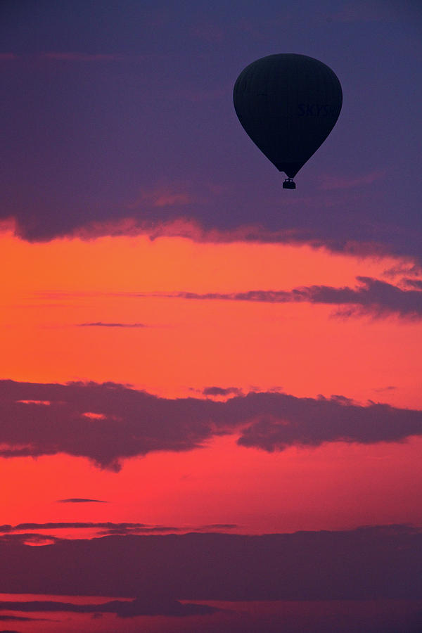 Balloon sky in Kenya Photograph by Steven Upton