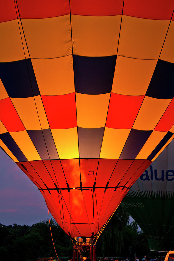 Hot Air Balloons Photograph - Balloon Two by Christopher Muto