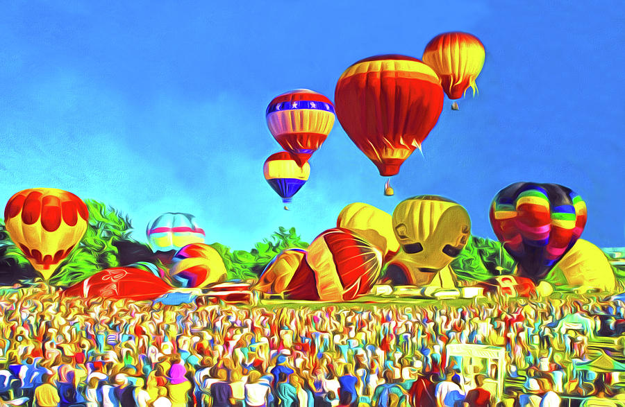 Balloonfest Digital Art
