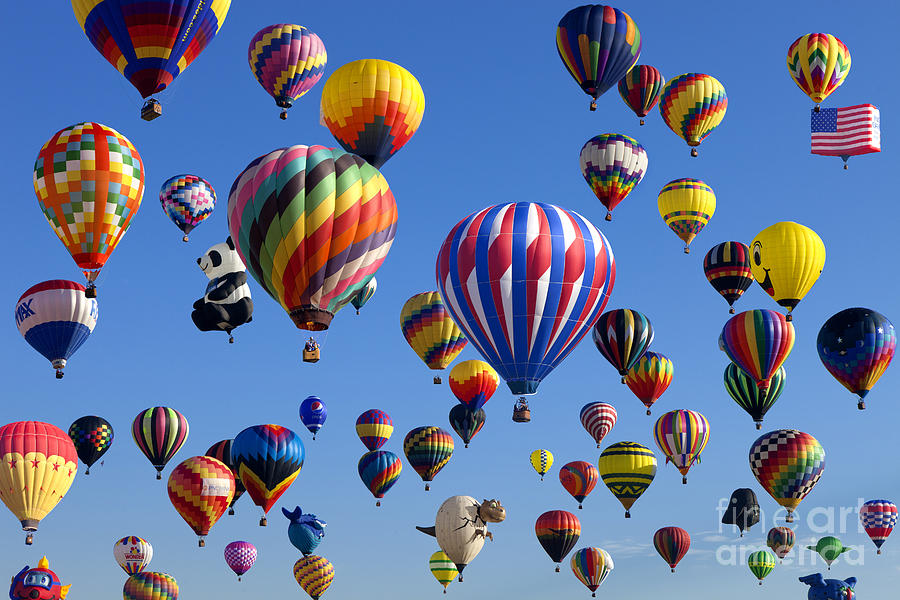 Ballooning Festival Photograph by Anthony Totah