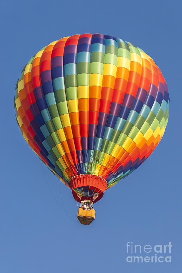 Ballooning in Color Photograph by Anthony Sacco