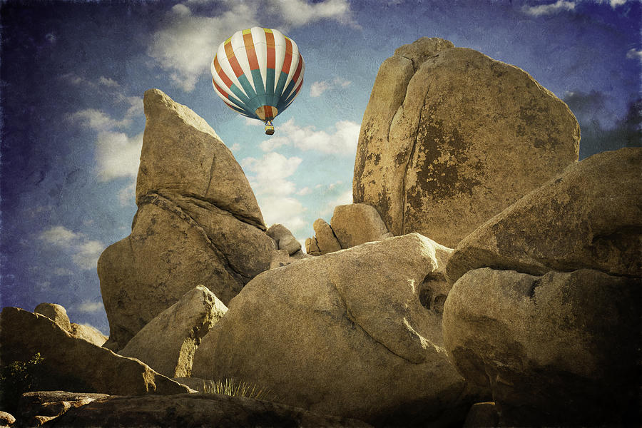 Ballooning in Joshua Tree Photograph by Sandra Selle Rodriguez