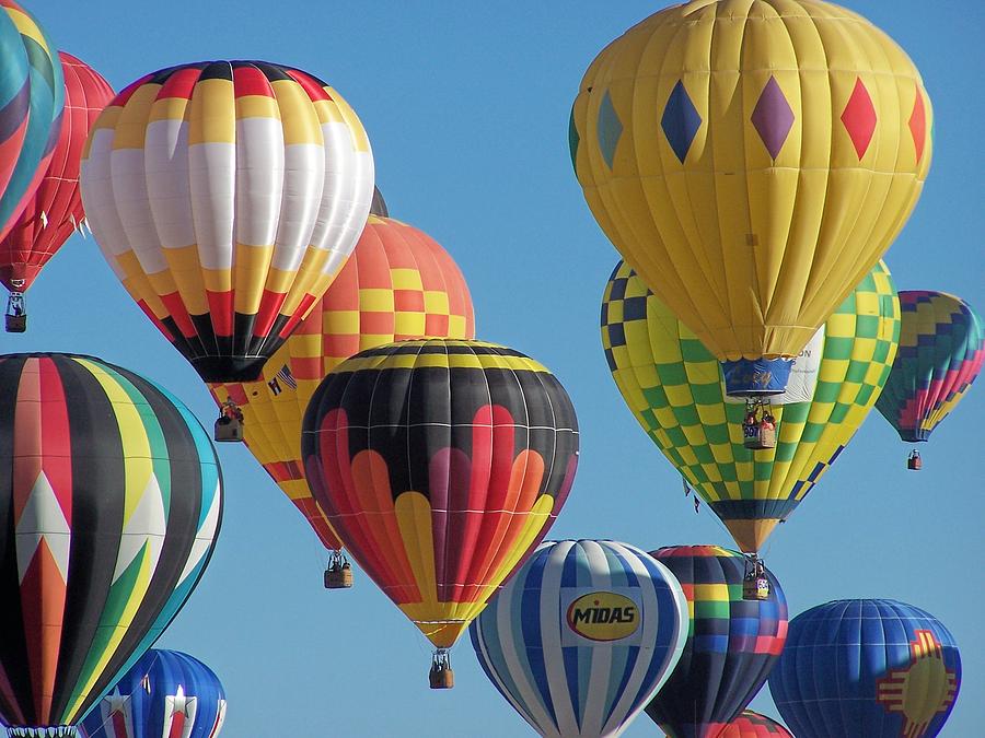 Balloons Balloons Balloons Photograph by Terry Jones - Fine Art America