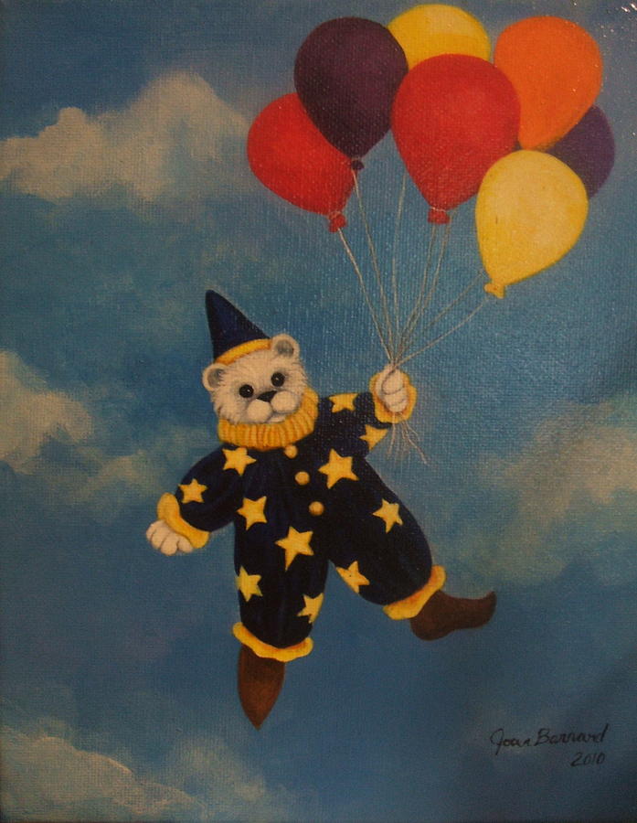 Balloons Painting by Joan Barnard - Fine Art America