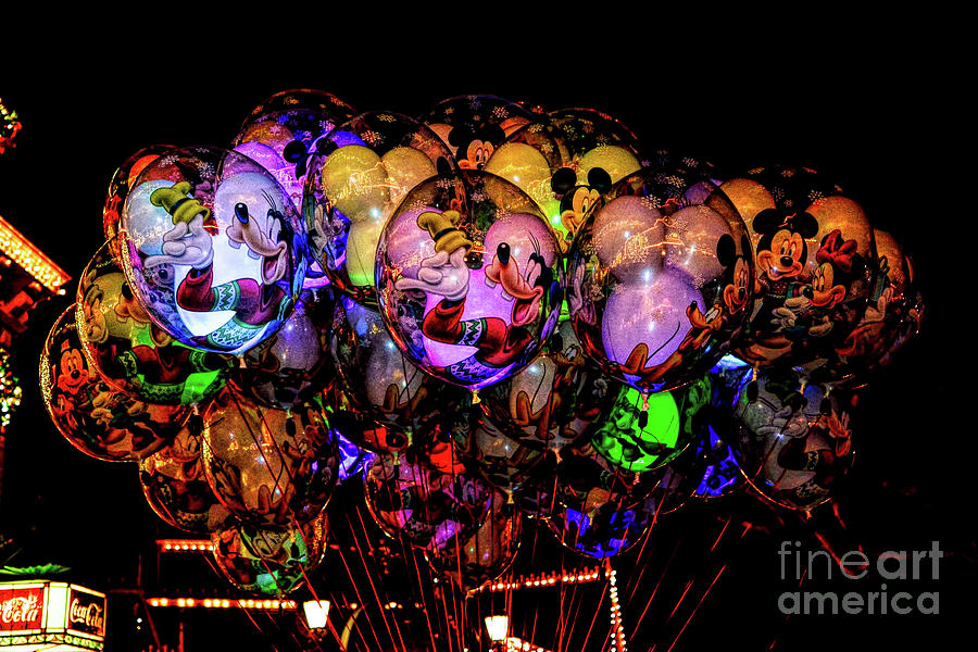 Balloons of Disney Photograph by Joe Lach