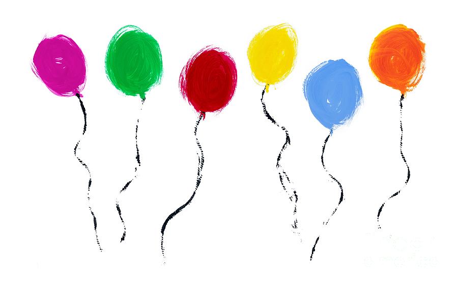 Balloons  Painting by Tim Gainey