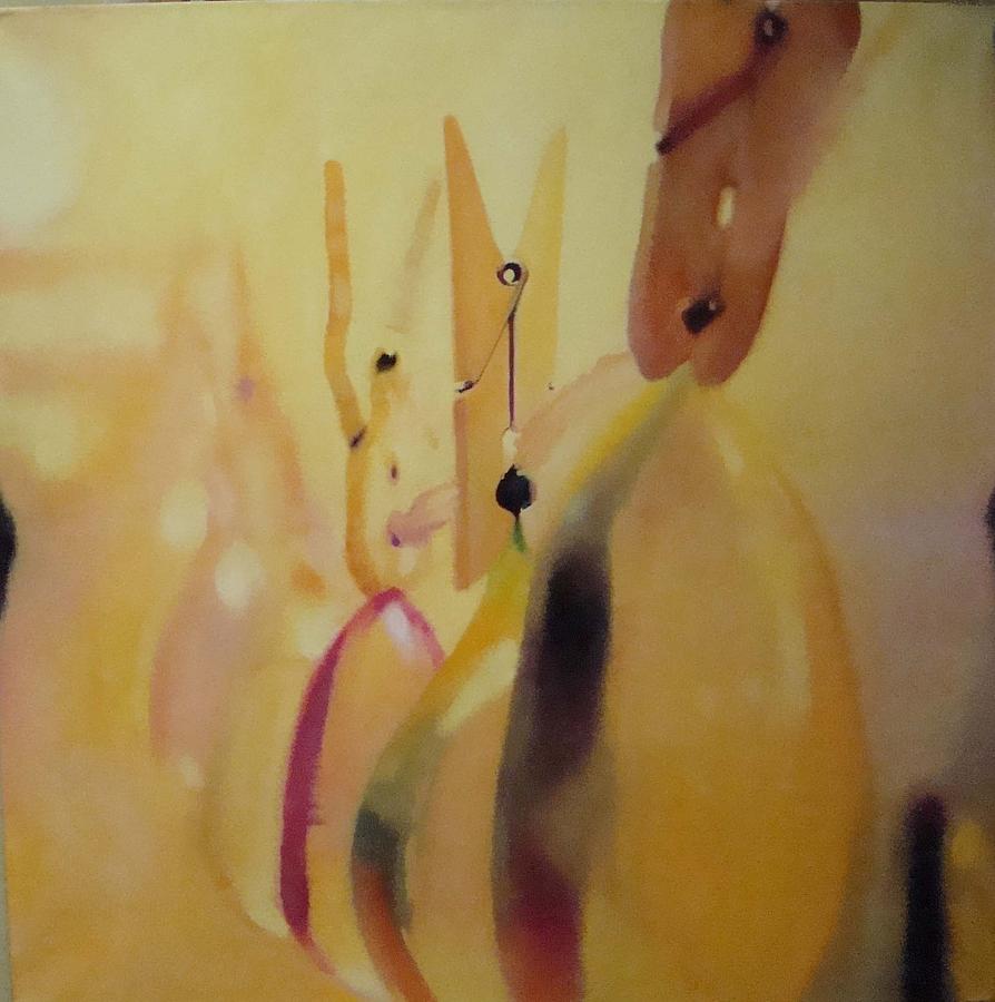 Balloons Painting - Balloons2 by Renate Buckley Balloons Painting - Balloons2 by Renate Buckley