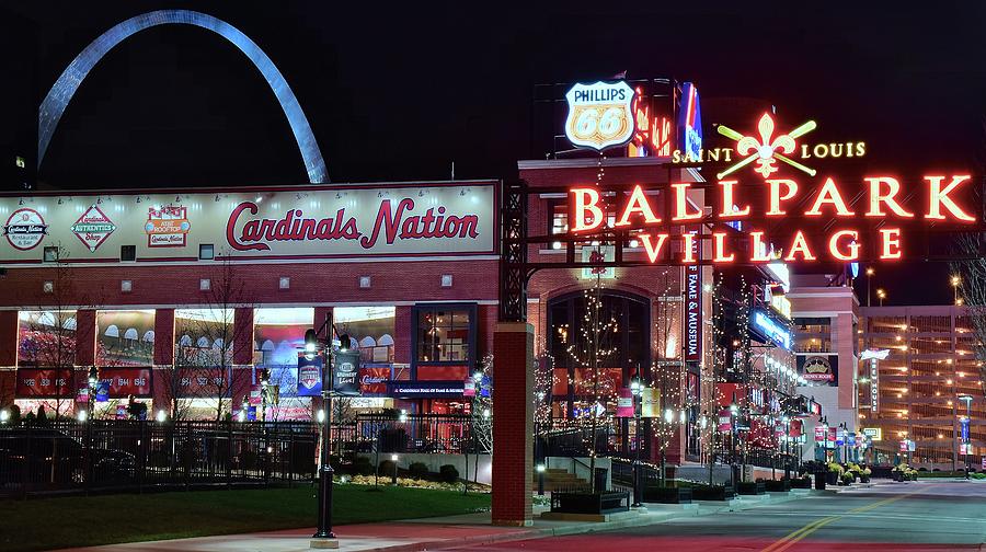 Ballpark Village Photograph by Frozen in Time Fine Art Photography