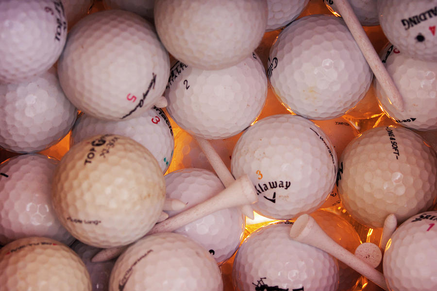 Balls and Tees Photograph by Eugene Campbell