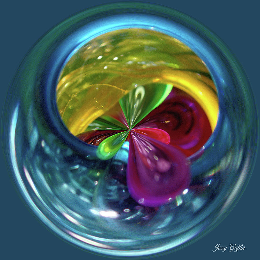 Balls of Color Digital Art by Jerry Griffin