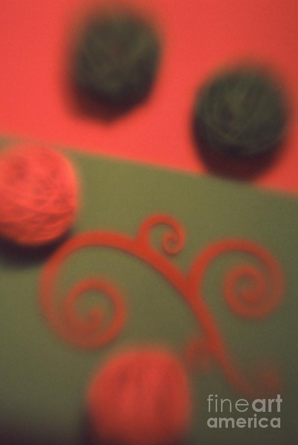 Color Photograph - Balls With Curly Cues by Tamarra Tamarra Color Photograph - Balls With Curly Cues by Tamarra Tamarra