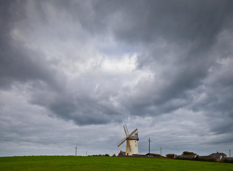 Landscape Photograph - Ballycopeland Windmill, Built Circa by Panoramic Images