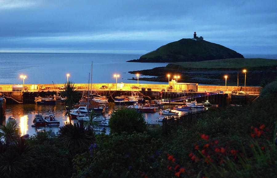 Ballycotton Ireland Marina Harbour and Lighthouse East County Cork Photograph by Shawn OBrien