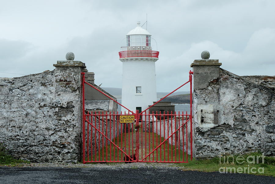 Ballyglass lighthouse Photograph by Peter Skelton