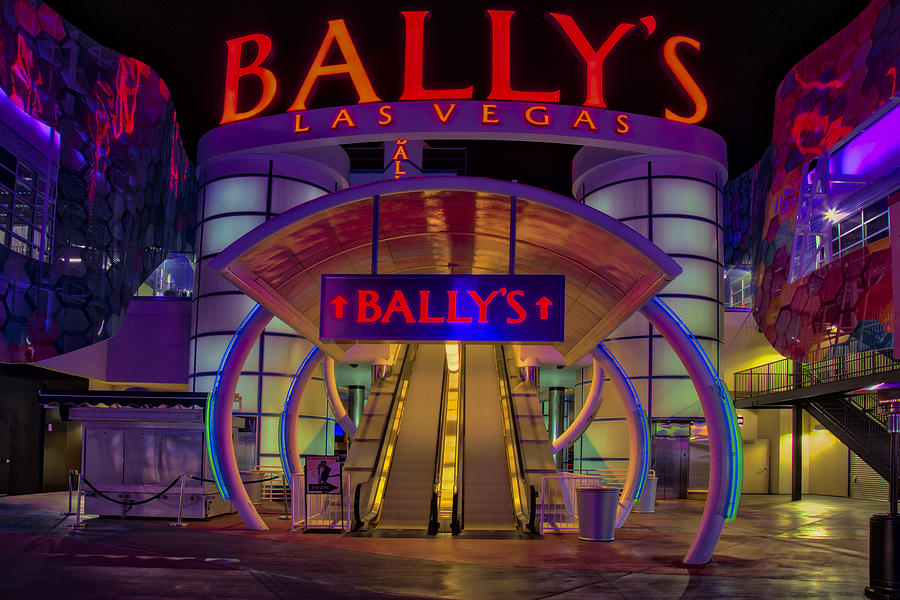 Las Vegas Photograph - Ballys Hotel Las Vegas by Susan Candelario