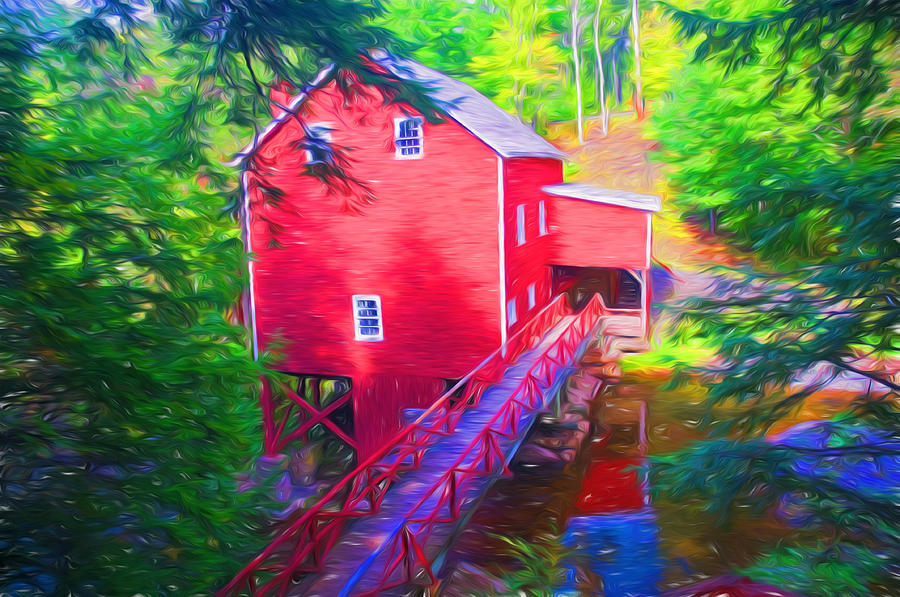 Balmoral Grist Mill Museum Photograph by Ginger Wakem