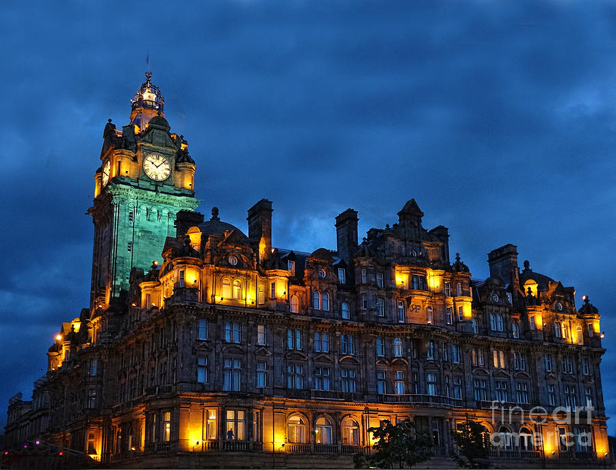 City Photograph - Balmoral Hotel, Edinburgh by Judi Bagwell