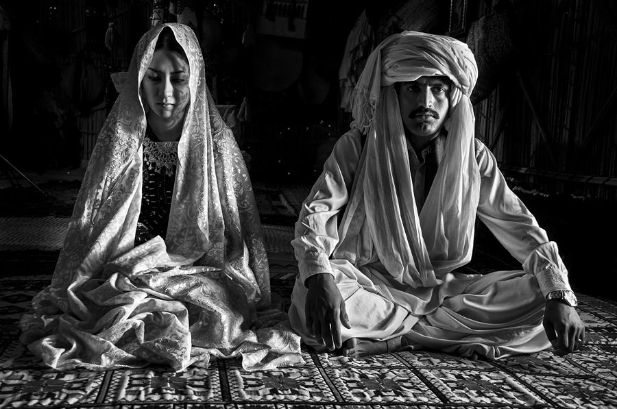 Balooch Bride And  Groom Photograph by Sadegh Souri