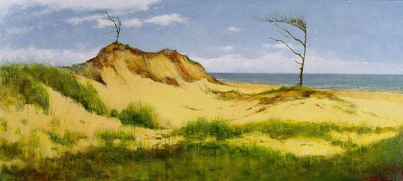 Sea Painting - Baltic by Tadeusz Gazda
