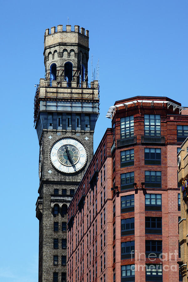Baltimore Bromo Seltzer Tower Photograph by James Brunker